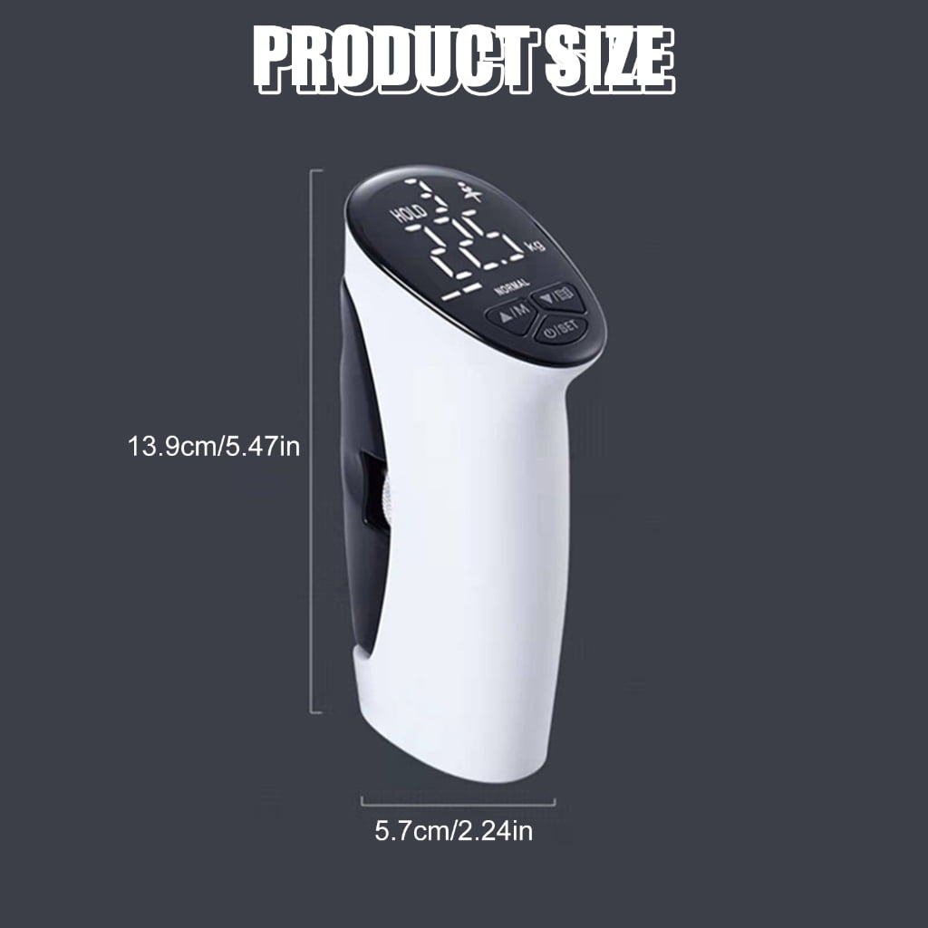 Handheld Grip Strength Trainer With Customizable User Biographies 198lb Capacity And Against Slip Handle Everyone Epochs