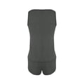 thumbnail image 7 of Ailaofu Women's Built in Bra Two Piece Swimsuit Shirt and Board Shorts with Pockets, 7 of 7