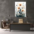 thumbnail image 6 of Mudket Framed,Canvas Wall Art,Ready to Hang,Grass Floral Canvas Print,Farmhouse Botanical Wall Decor,Flower Wall Pictures,for Kitchen Bedroom Living Room Office Decor - 12"L x 8"W, 6 of 10