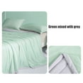 thumbnail image 7 of FeiFu 39.37×31.50in Solid Color Ice Silk Summer Cool Blanket Ice Silk Fabric Offers Cool Color Block Design Looks Stylish Breathable Blanket, 7 of 7