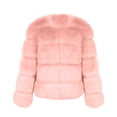thumbnail image 5 of Usmixi Winter Faux Furry Coat for Women Fuzzy Fleece Coat for Women Long Sleeve Casual Solid Open Front Fluffy Plush Jacket Warm Thickened Cozy Faux Fur Outwear Casual Faux Furry Coat, 5 of 7