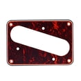 thumbnail image 4 of Couvercle de Micro à une Couche de Guitare à Base Plate Humbucker Cadre Bague de Montage pour Pont (Rouge Foncé), 4 of 9