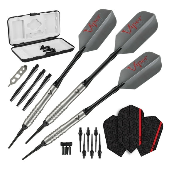 Viper V-Factor 90% Tungsten Professional Soft Tip Dart Set, 20 Grams