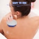 thumbnail image 4 of Cepillo de baño suave exfoliante corporal para ducha, apto para hombres y mujeres, depurador de espalda para ducha, exfoliante corporal, 4 of 8
