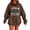 Coffee, variant on Columbia Inn Pine Tree Vermont Hoodies for Women Long Sleeve Christmas Graphic Hooded Sweatshirt with Pockets Pullover Tops