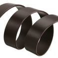 thumbnail image 6 of Uxcell Men Leather Belt Strap, 1.5" Width for Plate Buckle Belts (130cm, Brown), 6 of 6