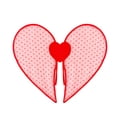 thumbnail image 2 of de Corazón de Ángel de Disfraz de Hada Cómoda con Correas Elásticas Adecuadas para Fiesta Cosplay Niños Adultos rosa, 2 of 9