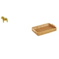 thumbnail image 1 of Figura de escritorio, estatua tradicional sueca, artesanía creativa, figura de caballo Dalecarlian, cestas de almacenamiento, construcción de madera,, 1 of 8