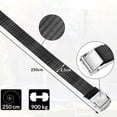 thumbnail image 4 of Kit d'Ancrage pour Équipement Extérieur Portable, Ancrages de Sol en Acier Inoxydable Galvanisé, Sangles de Tension Réglables en Polyester pour Usage Multi-Usage, Réutilisables et Coupe-Vent, Idéal pour, 4 of 5