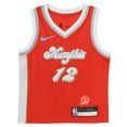 thumbnail image 2 of Preschool Nike Ja Morant Red Memphis Grizzlies 2024/25 Swingman Player Jersey - City Edition, 2 of 3