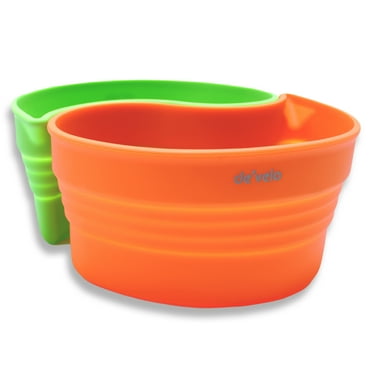 DE'VELO Slow Cooker Divider Liner 2-Piece Set (suitable for 6-7 qt. slow cookers) Food-Grade Material, BPA Free