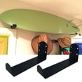 thumbnail image 3 of Tnobhg Horizontal Snowboard Wall Mount Clips Snowboard Wall Rack Sturdy Strong Load-bearing Snowboard Display Wall Mount Rack, 3 of 7