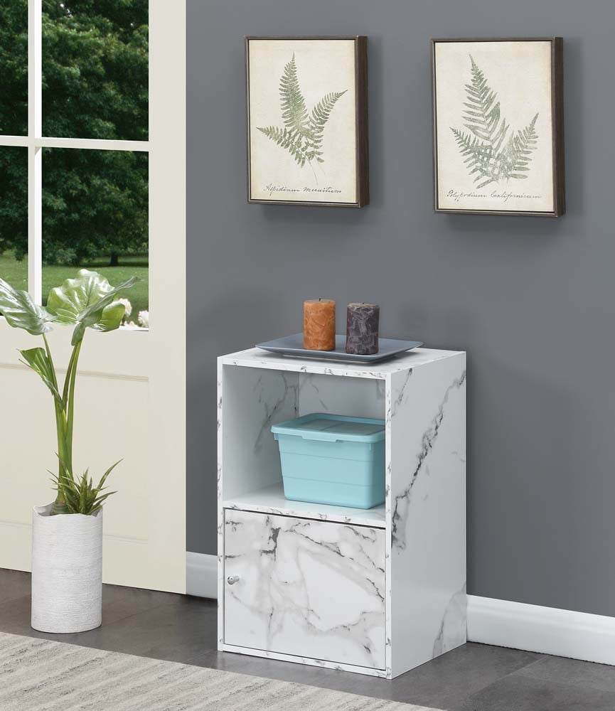 Convenience Concepts Xtra Storage 1 Door Cabinet, Multiple Colors