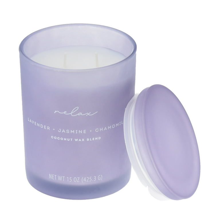 Allswell 15oz Scented 2-Wick Spa Candle - Relax (Lavender +