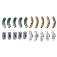 thumbnail image 1 of 20PCS Pasadores de Jinwen para el Cabello Dreadlocks Beads Puños Clip DIY Extensión del Cabello, 1 of 8