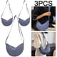 thumbnail image 1 of (Doble Por La Mitad para Caber en El Paquete) Bolso Bandolera para Mujer Color Sólido E Informal A La E2012 Lake Blue, 1 of 8