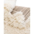 thumbnail image 6 of Marilyn Monroe Opulence Shag Collection Area Rug - Silver Screen (3' 3" x 5' 3" Rectangle Bone/Beige), 6 of 8