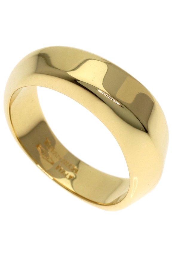 Pre-Owned Tiffany & Co. Knife Edge Ring, 18K Yellow Gold, Women's.