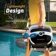 Dolphin (2026 Model) Explorer E25 Wi-Fi Automatic Robotic Pool Vacuum Cleaner, Wall Climbing Scrubber Brush, Ideal for Inground Pools up to 50 FT