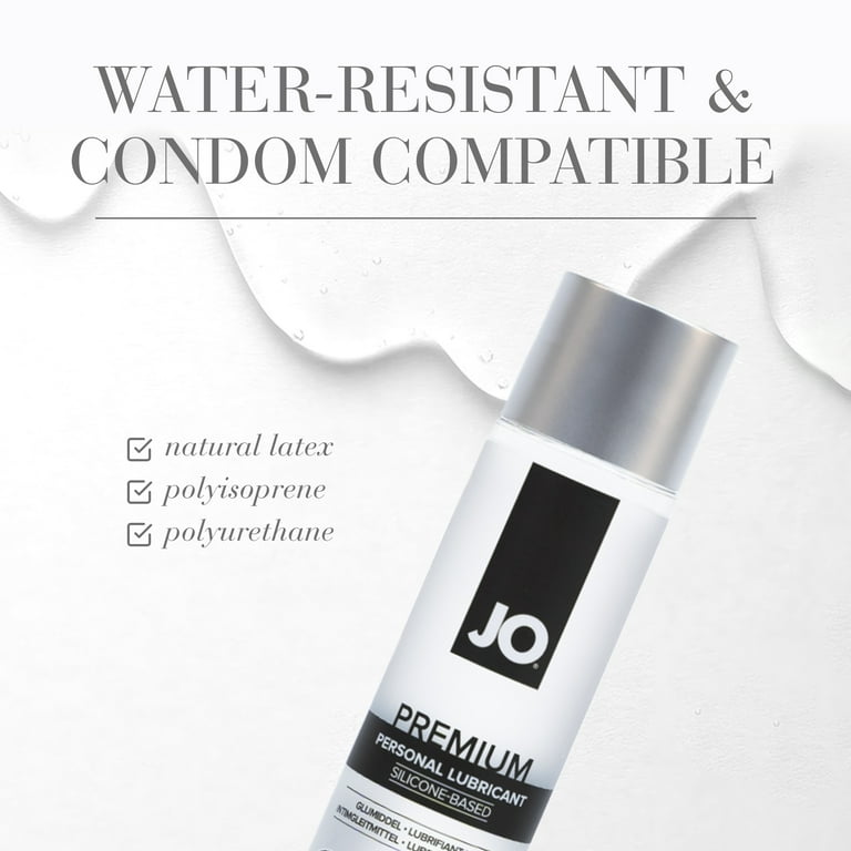 JO Silicone-Based Personal Lubricant, Long Lasting and Water-Resistant Lube  with Vitamin E, 4 fl oz - Walmart.com