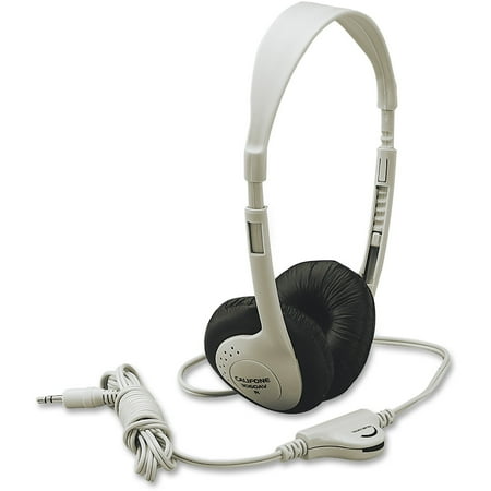 - Califone, CII3060AV, Multimedia Stereo Headphone Wired Beige, 1, Beige