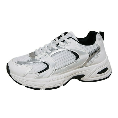 

Krdevn Walking Shoes Women Sneakers Breathable Comfortable Running Yoga Walking Walking -Black 40