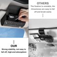 thumbnail image 3 of Soporte para gafas de sol para coche, estuche para gafas de sol, universal, para automoción, cristales brillantes, soporte para gafas, caja protectora, caja de almacenamiento, organizador co JFHHH pequeña, 3 of 5