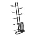 thumbnail image 4 of Basketball Rack Organizador de equipos deportivos de hierro con canasta para jardín de infantes Negro, 4 of 8
