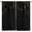 Black-golden, variant on Patriotic Kitchen Curtains Short 54"x18" 4th of July Valances for Windows Red White Blue Stars Fireworks Americana Independence Day Window Treatment Rod Pocket Valance for Bedroom Decor