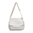 thumbnail image 3 of Bolsa de moda con bolsillo, correa ajustable, informal, para axila, cruzada Blanco, 3 of 7
