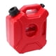 thumbnail image 2 of Motorcycle Red 3L Backup Fuel Tank Plastic Petrol Tanks Canister ATV, 2 of 5