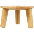 thumbnail image 1 of Phenofice Wood Riser Wooden Flower Pot Holder Khaki Living Room 1Pcs, 1 of 8