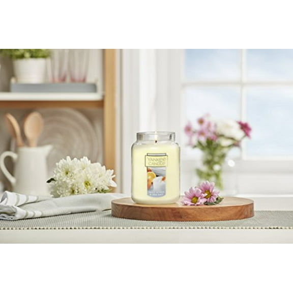 Yankee Candle Large Jar Candle, Juicy Citrus & Sea Salt
