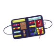 thumbnail image 2 of Tablero ocupado para niños pequeños Aprendizaje temprano Habilidad Aprender a vestirse Tablero de actividades Tablero para niños Macarena juego de mesa ocupado, 2 of 8