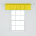 thumbnail image 2 of Ambesonne Aboriginal Window Valance, Yellow Monochrome Motif, 54" X 12", Yellow Mustard, 2 of 3