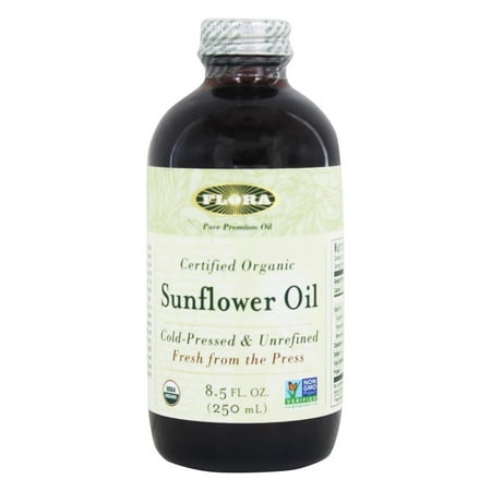 Sunflower Oil China - Flora - Sunflower Oil Certified Organic - 8.5 oz.