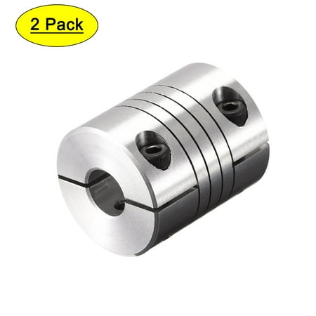 

Uxcell 2PCS Motor Shaft 9mm to 9mm Helical Beam Coupler Coupling 25mm Dia 30mm Length