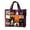 01_Dark Purple, variant on Women's Quilted Tote Bag Cute Ghosts Halloween Handbag with Lightweight Large Capacity Foldable for Travel and Work Trendy Halloween Handbags(02_Light Pink,B)