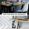thumbnail image 4 of Mosiee Desk Clamp Headphone Hanger And Game Controller Organizer For Home Use, 4 of 8