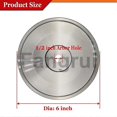 thumbnail image 5 of For dia 6x1inch wide with 12inch arbordiamond grinding wheel for sharpening high speed steelgrit Sui, 5 of 5