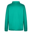 thumbnail image 5 of Otvok Ladies Solid Color Button Lapel Casual Fashion Long Sleeve T-Shirt Top Shirt, 5 of 6