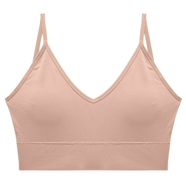 AherBiu Bras for Women Seamless Lightly Comfort No Underwire Bralettes No Padding High Support Everyday Bras
