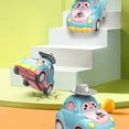 thumbnail image 3 of BESTSKY 3Pcs Press and Go Car Toys Cute Shape Baby Car Press and Slide Infant Play Vehicle Set Style 3, 3 of 4