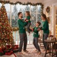 thumbnail image 3 of RUINIXCW Family Christmas Pajamas Matching Set Christmas Jammies Family Holiday Outfits Xmas PJS Set Sleepwear Loungewear, 3 of 10