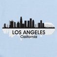 thumbnail image 2 of CafePress - Los Angeles Skyline Long Sleeve Infant Bodysuit - Long Sleeve Cotton Baby Bodysuit, 2 of 4