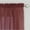 Crimson, variant on Miller Curtains Sheer Preston Rod Pocket 52″ x 95″ Panel