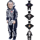thumbnail image 1 of Disfraz Halloween Hombre De Calavera Esqueletos Halloween Cosplay Fiesta Niños Xtellar negro, 1 of 4