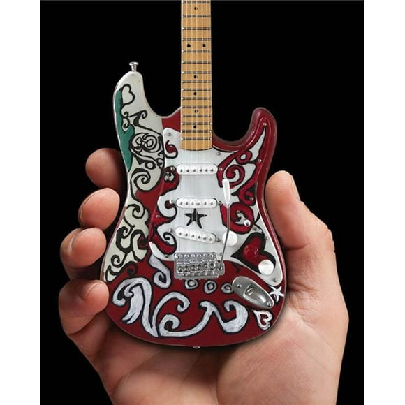 Axe Heaven JH-805 Jimi Hendrix Saville Fender Strat Mini Réplique Guitare
