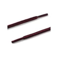 thumbnail image 4 of INSPIRE CHIC Unisex Round Rope Dual Colored Striped 1/5 Thick Boot Shoelace 120cm / 47.24" Black Wine Red, 4 of 4