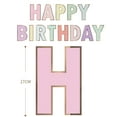 thumbnail image 7 of 300cm Happy Birthday Paper Banner Wall Hanging Bunting Garland Home Party Decor Happy Birthday Banner Birthday Party Decoration Garland Hanging Pull Flag Pennant, 7 of 7